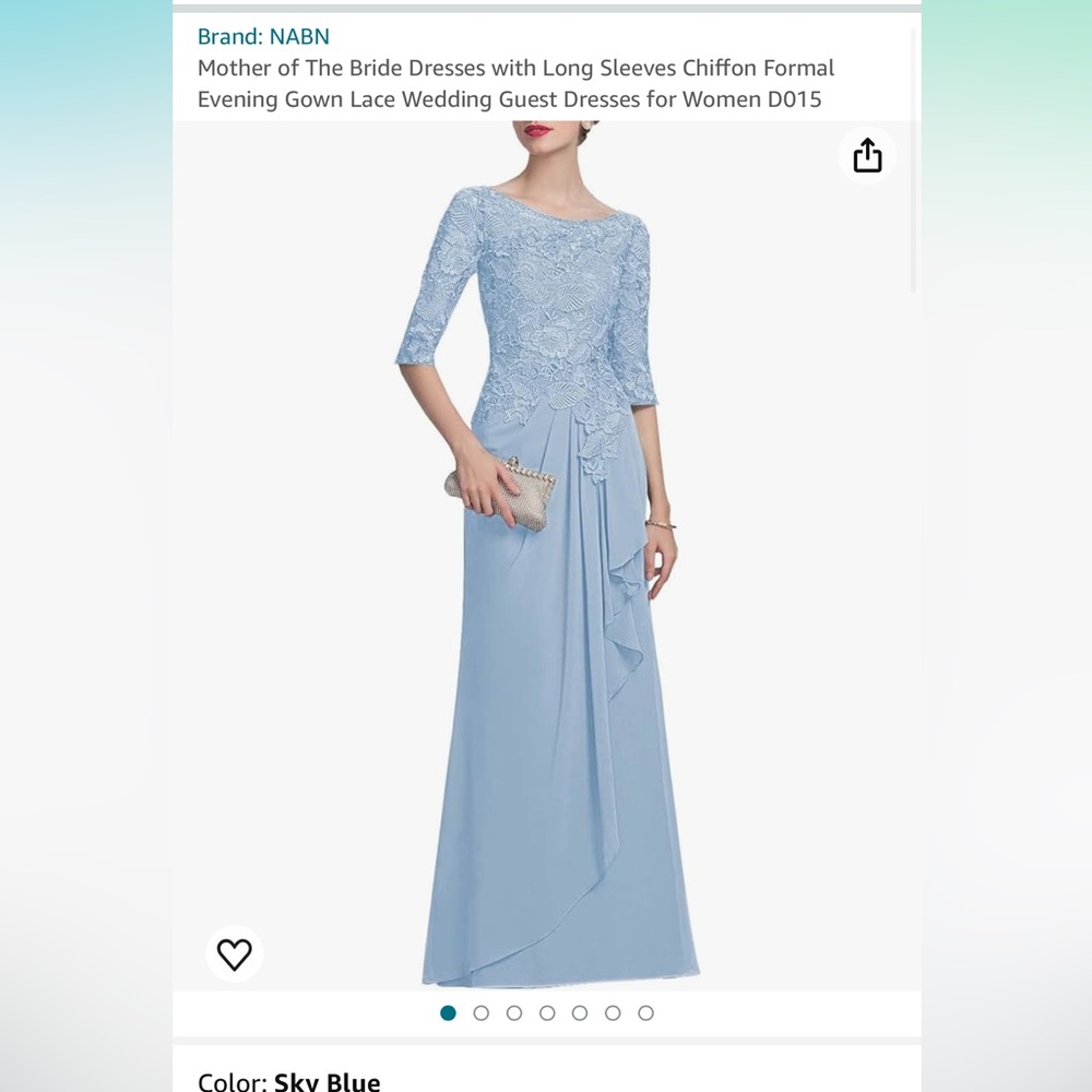 Sky blue women’s size 10 dress